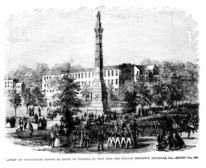 The Confederate call for troops drew thousands of young and enthusiastic southerners into the new army. Many marched north to Virginia, the home of their new Confederate capital.