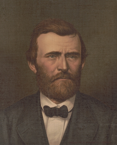 A portrait of Ulysses S. Grant from 1877