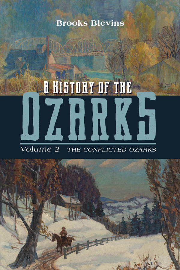 A History of the Ozarks book cover