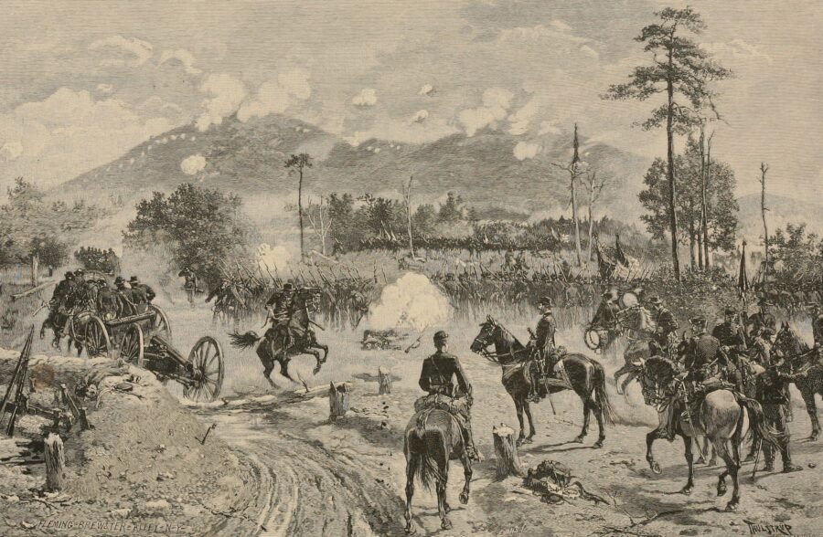 "Battle of Kennesaw Mountain, On the line of the Western & Atlantic Railroad, near Marietta, Ga., June 27, 1864."