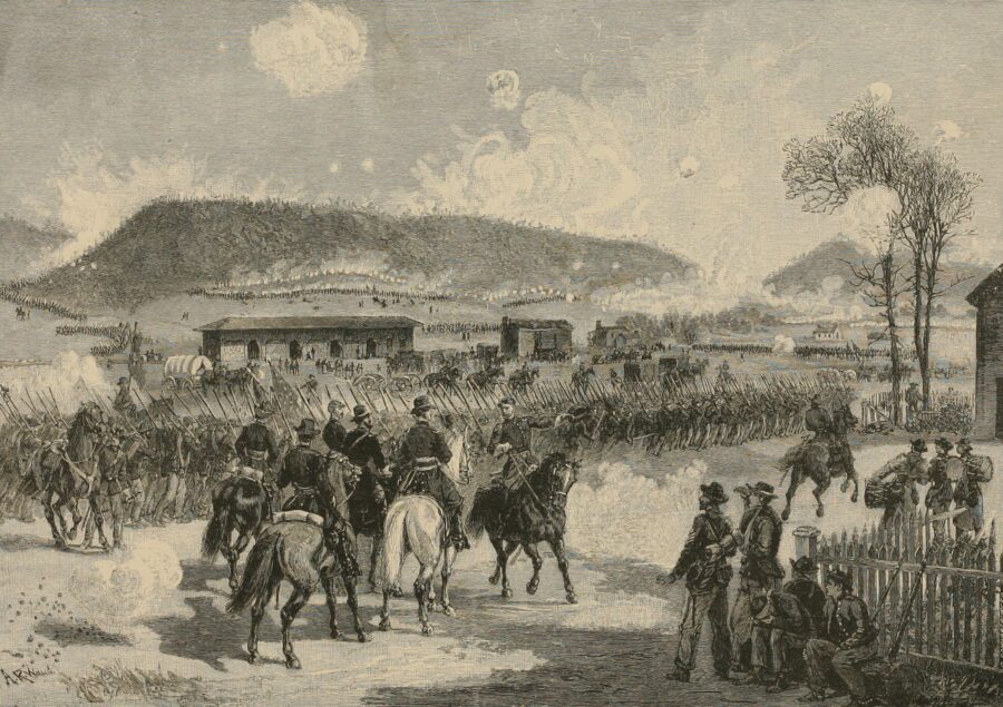 "Battle of Ringgold, Ga. On the line of the Western & Atlantic Railroad. November 27, 1863."