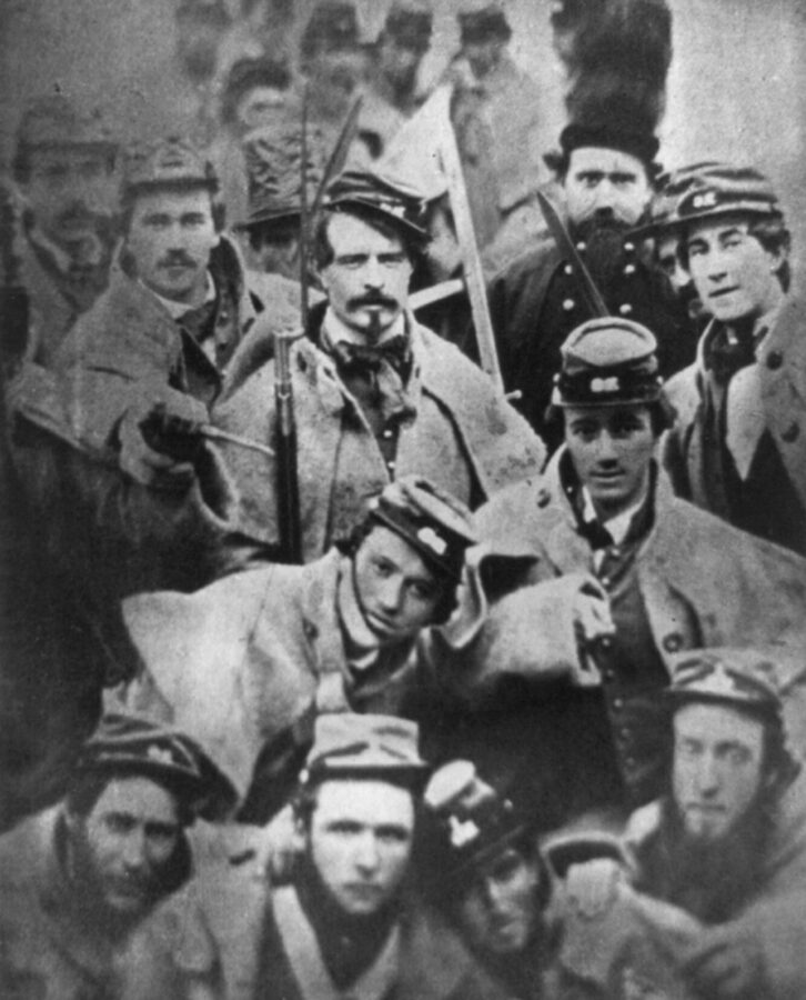 militiamen from the Richmond Grays  