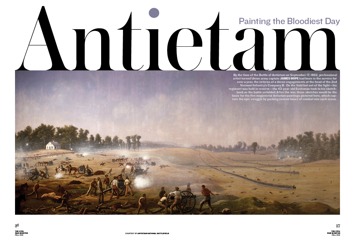 James Hope's Antietam paintings