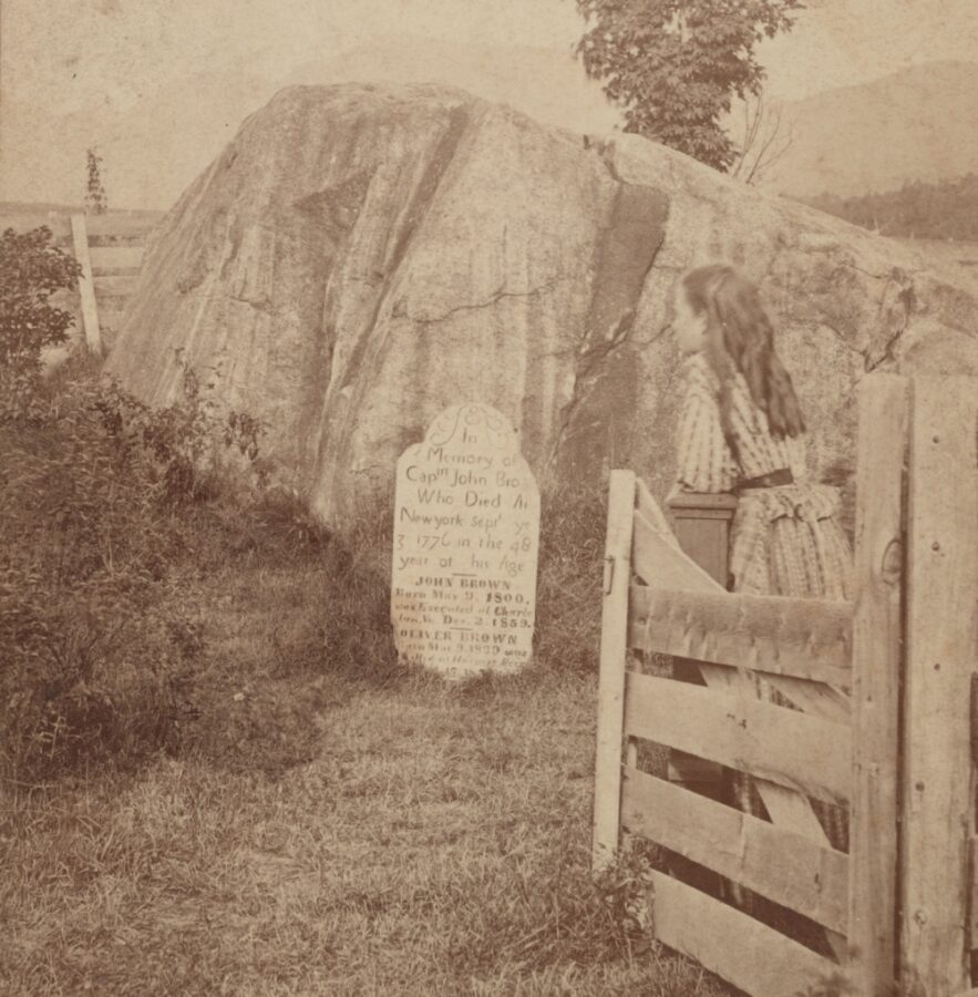 John Brown's grave in New York 