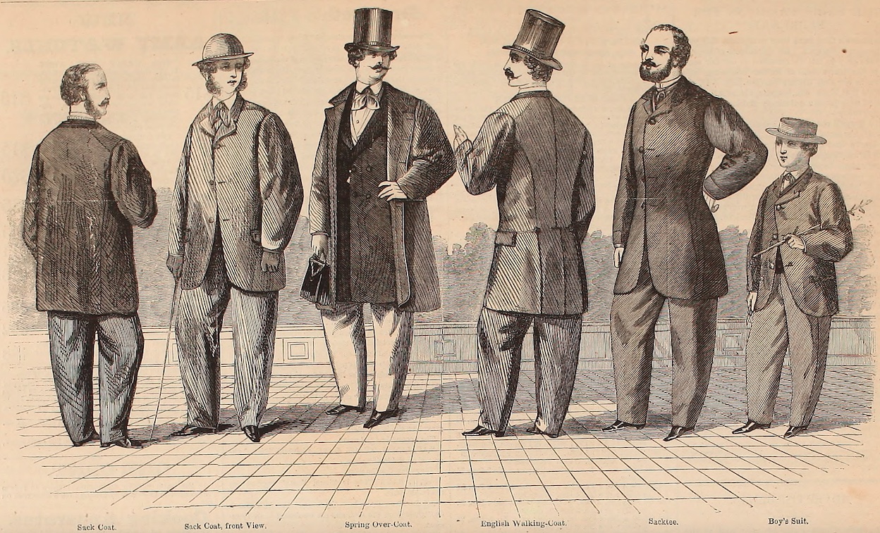 Civil War men's fashions