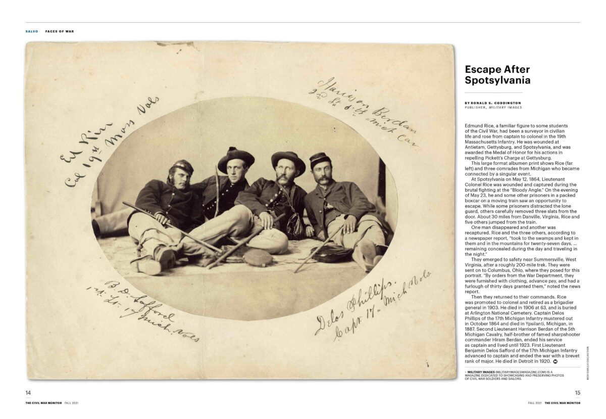 escaped Union prisoners of war