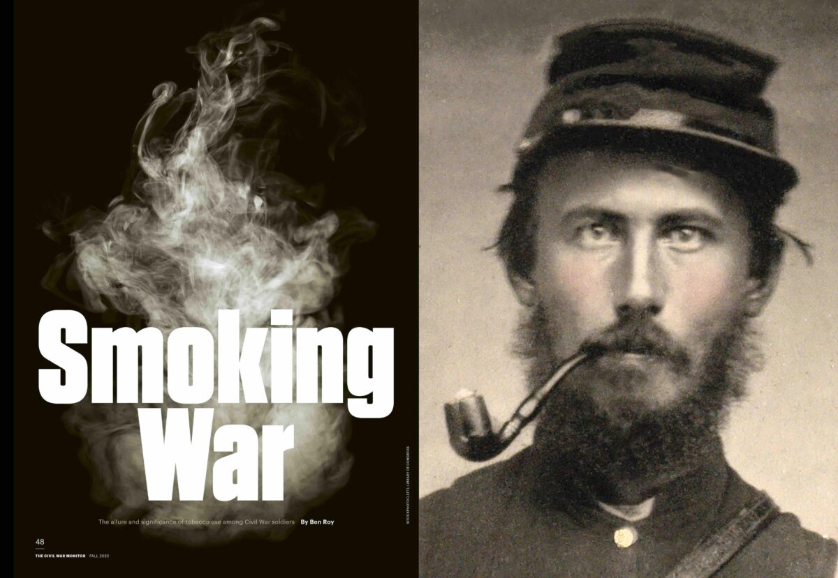 Smoking during the Civil War