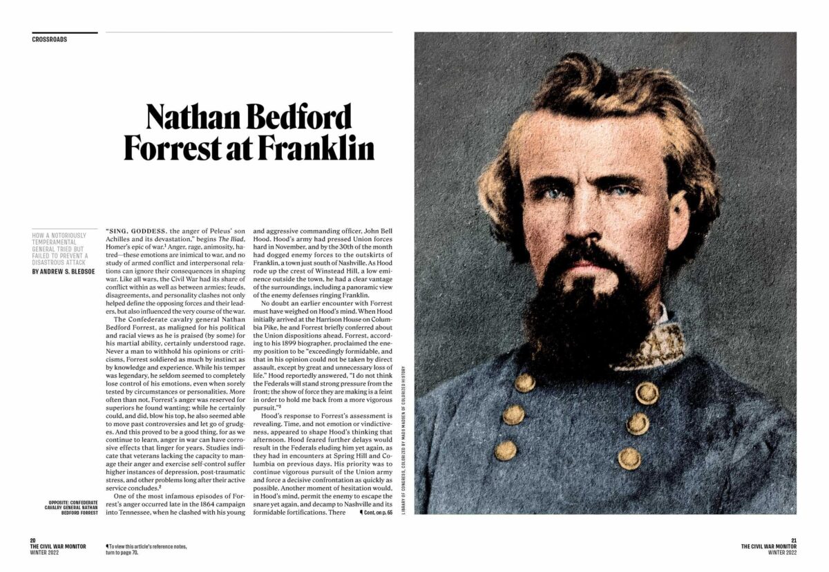 Nathan Bedford Forrest at Franklin