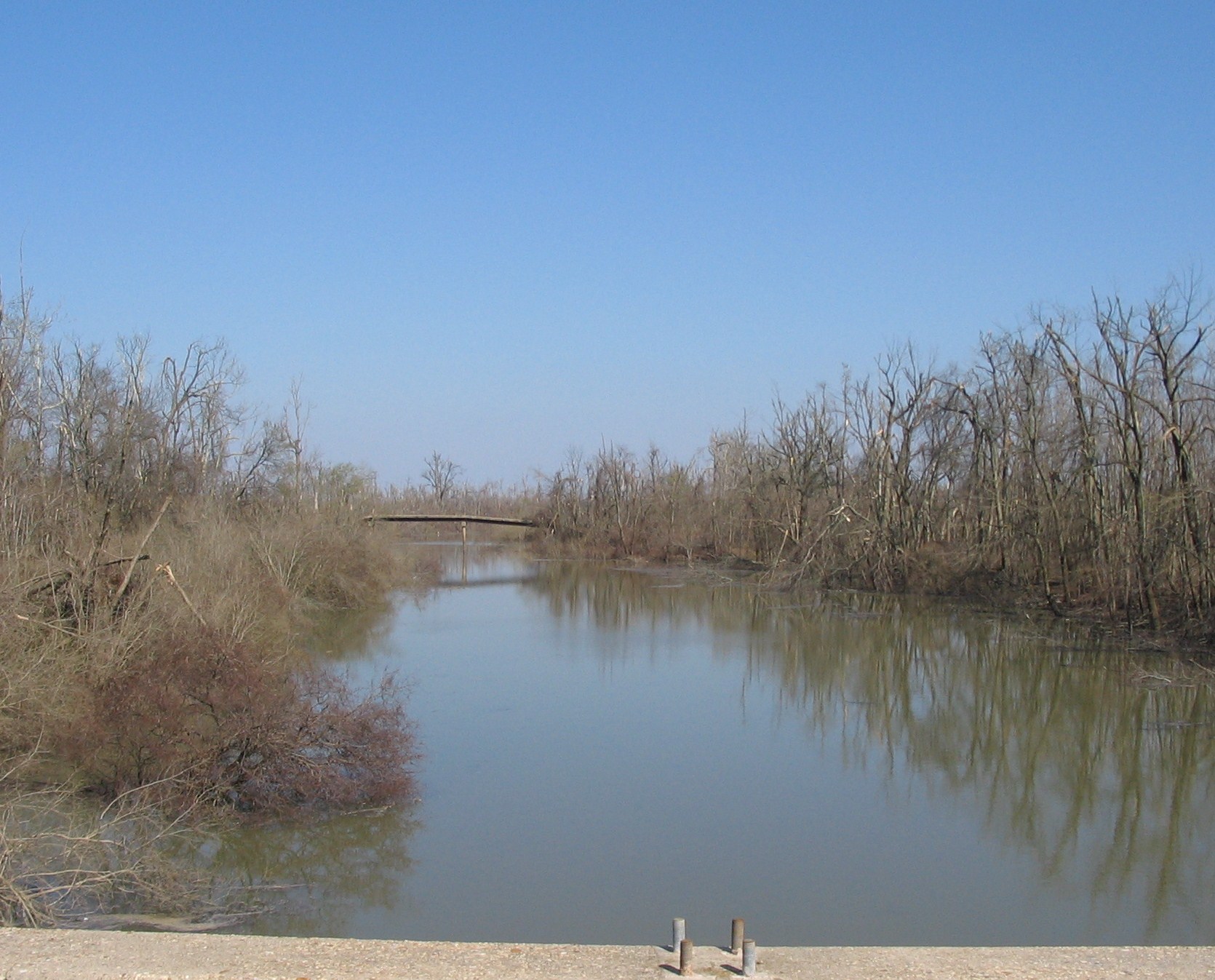 St.Johns Bayou Section of the Floodway