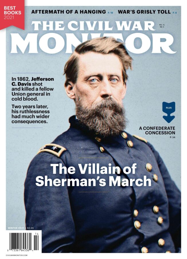 Winter 2021 Civil War Monitor cover