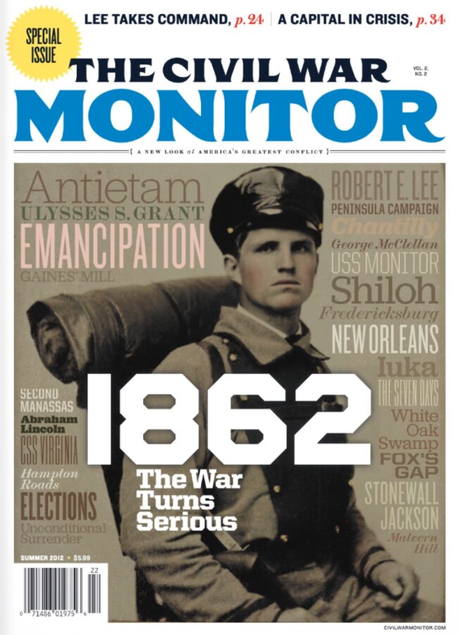Summer 2012 Civil War Monitor cover