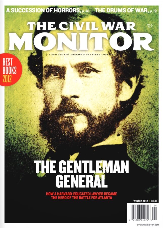 Winter 2012 Civil War Monitor cover