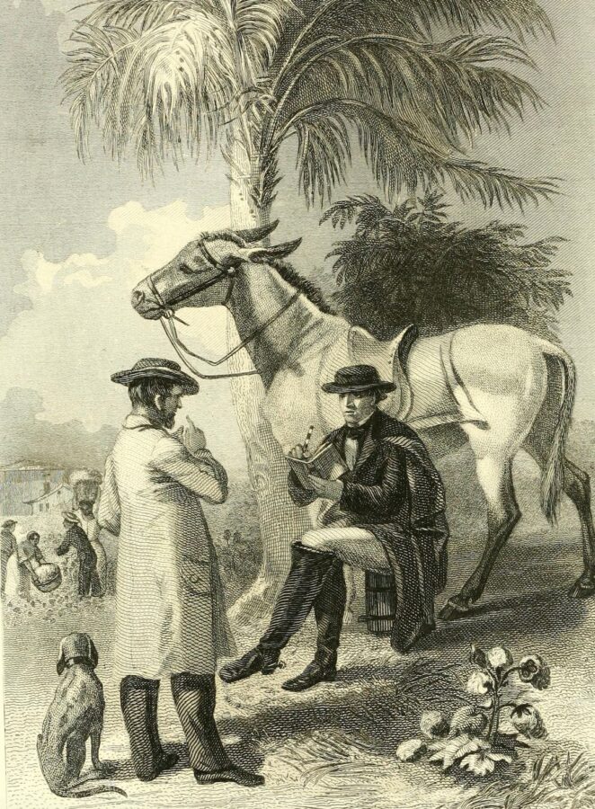 An illustration from John Townsend Trowbridge's "The South: A Tour of Its Battle-Fields and Ruined Cities"