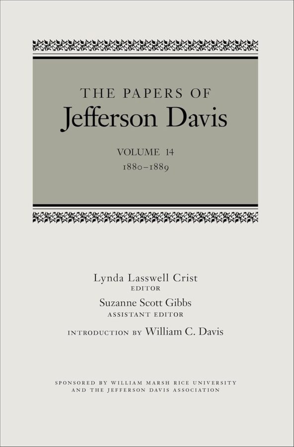 The Papers of Jefferson Davis.