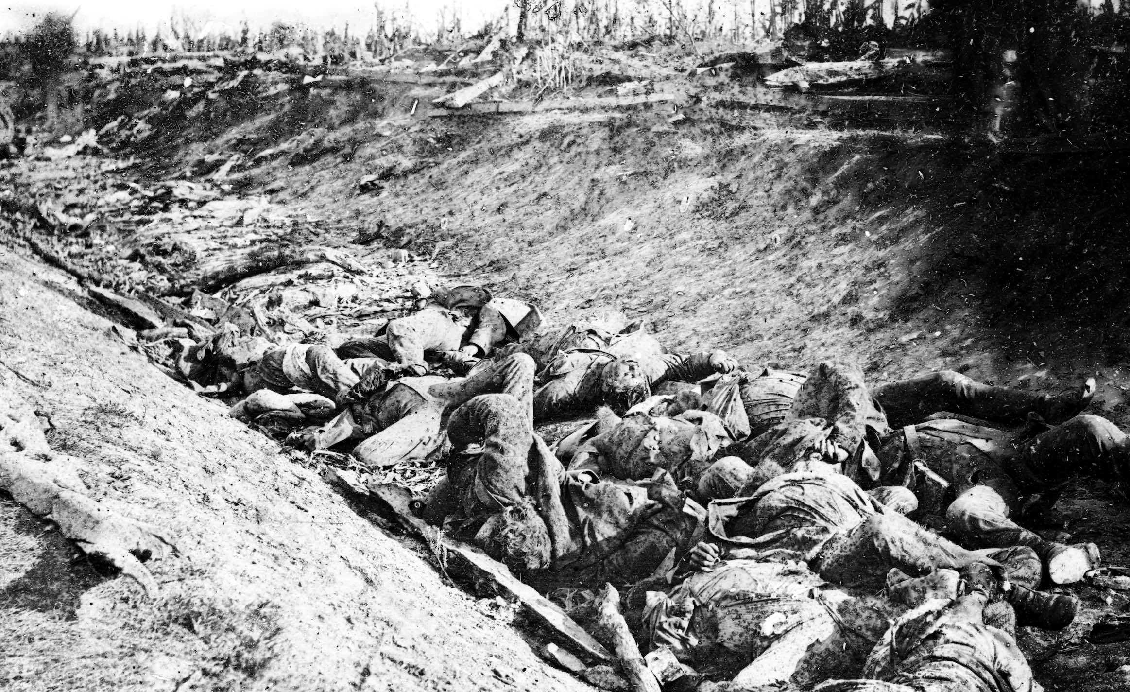 Dead in the Sunken Lane at Antietam