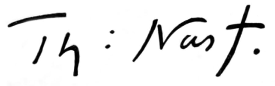Thomas Nast signature