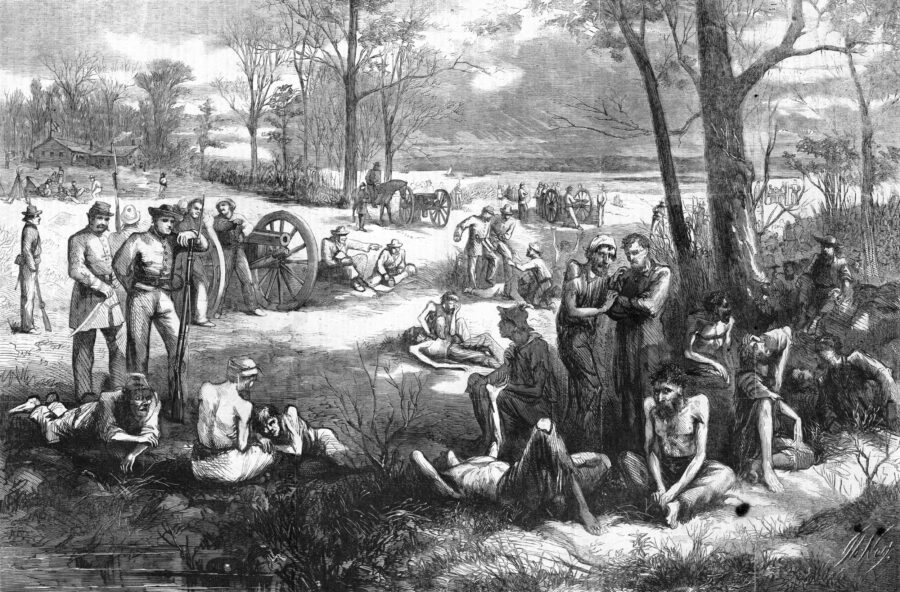 Union POWs at Richmond’s Belle Island Prison