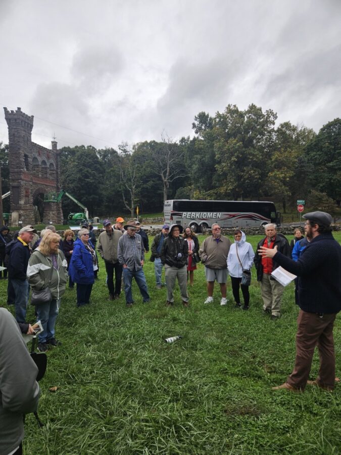 Rich Condon leads a Civil War tour