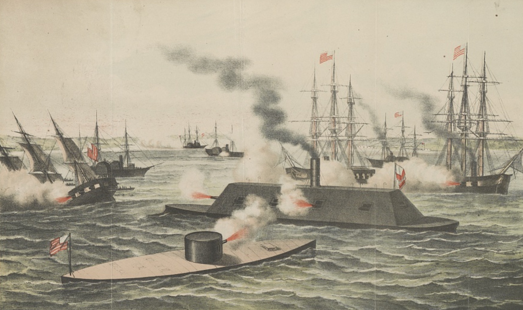 The Battle of Hampton Roads