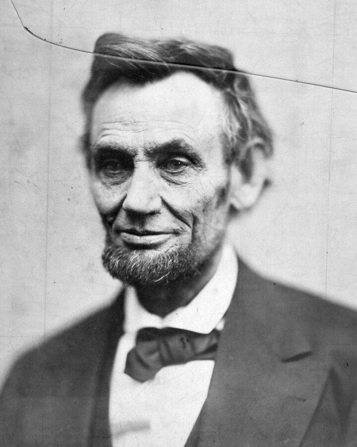 Abraham Lincoln photograph.