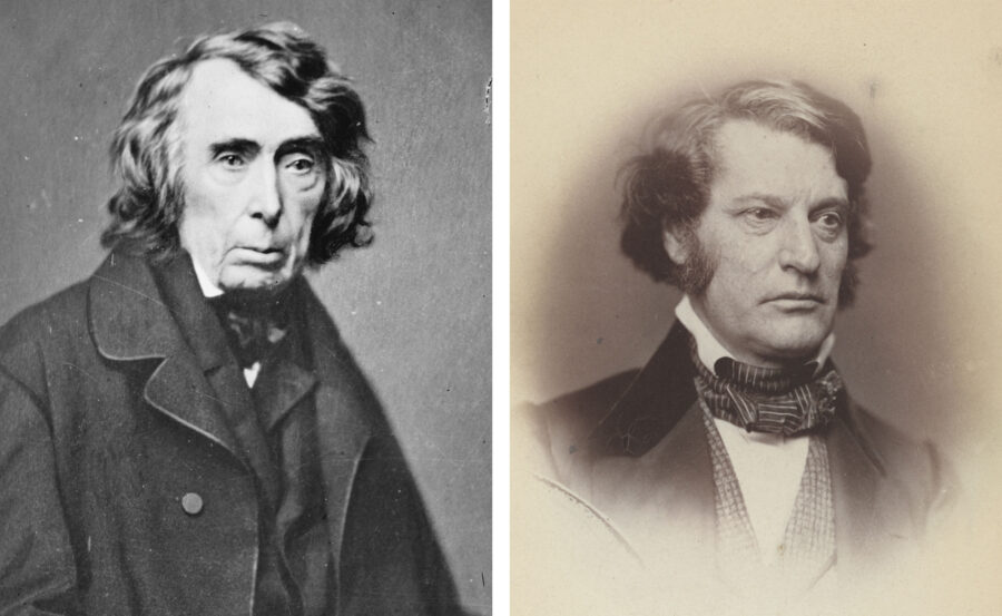 Roger B. Taney and Charles Sumner