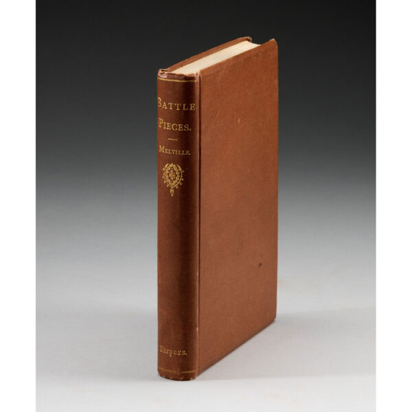 Copy of Herman Melville's Battle Pieces and Aspects of the War.