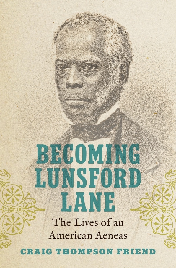 Becoming Lunsford Lane dust jacket.