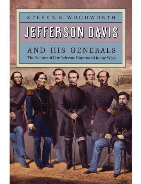 Dust jacket for Jefferson Davis and His Generals.