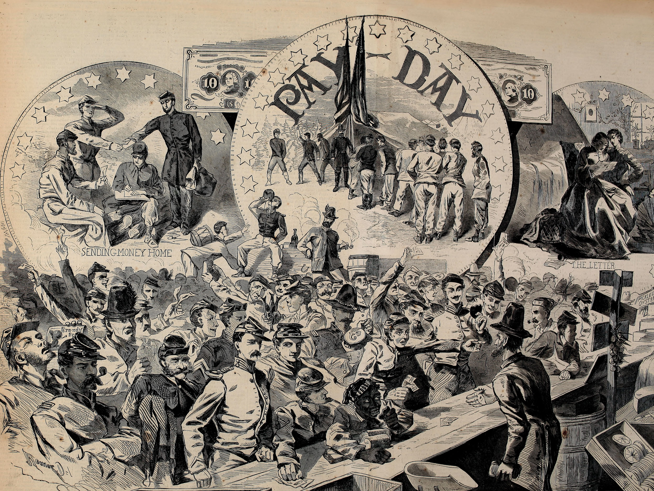 Pay Day Harper's Weekly