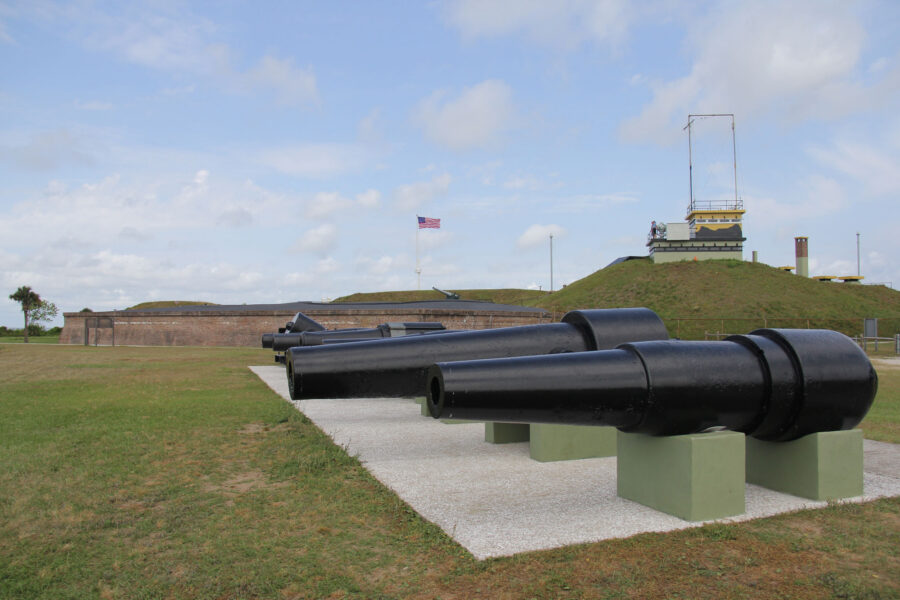Guns at Fort Moultrie