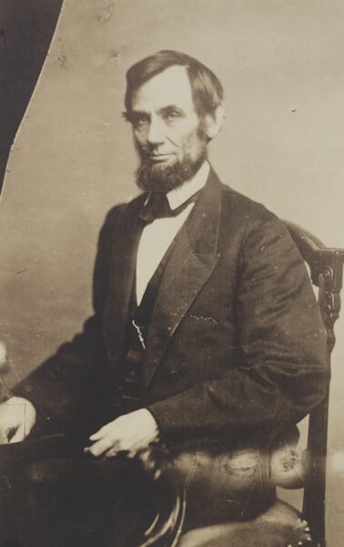 Abraham Lincoln in 1861