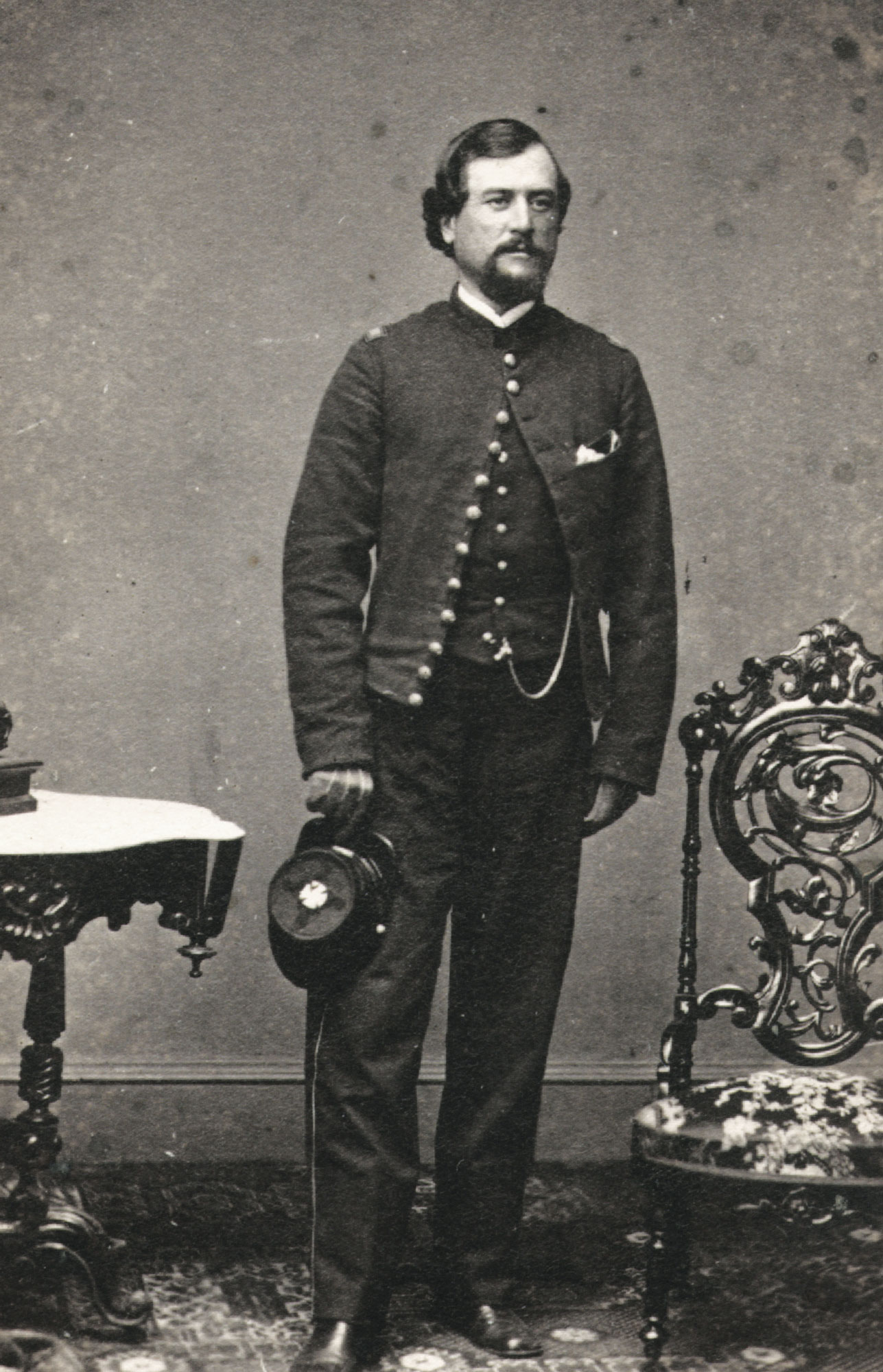 Portrait of Sullivan W. Burbank, Captain, 14th U.S. Infantry.