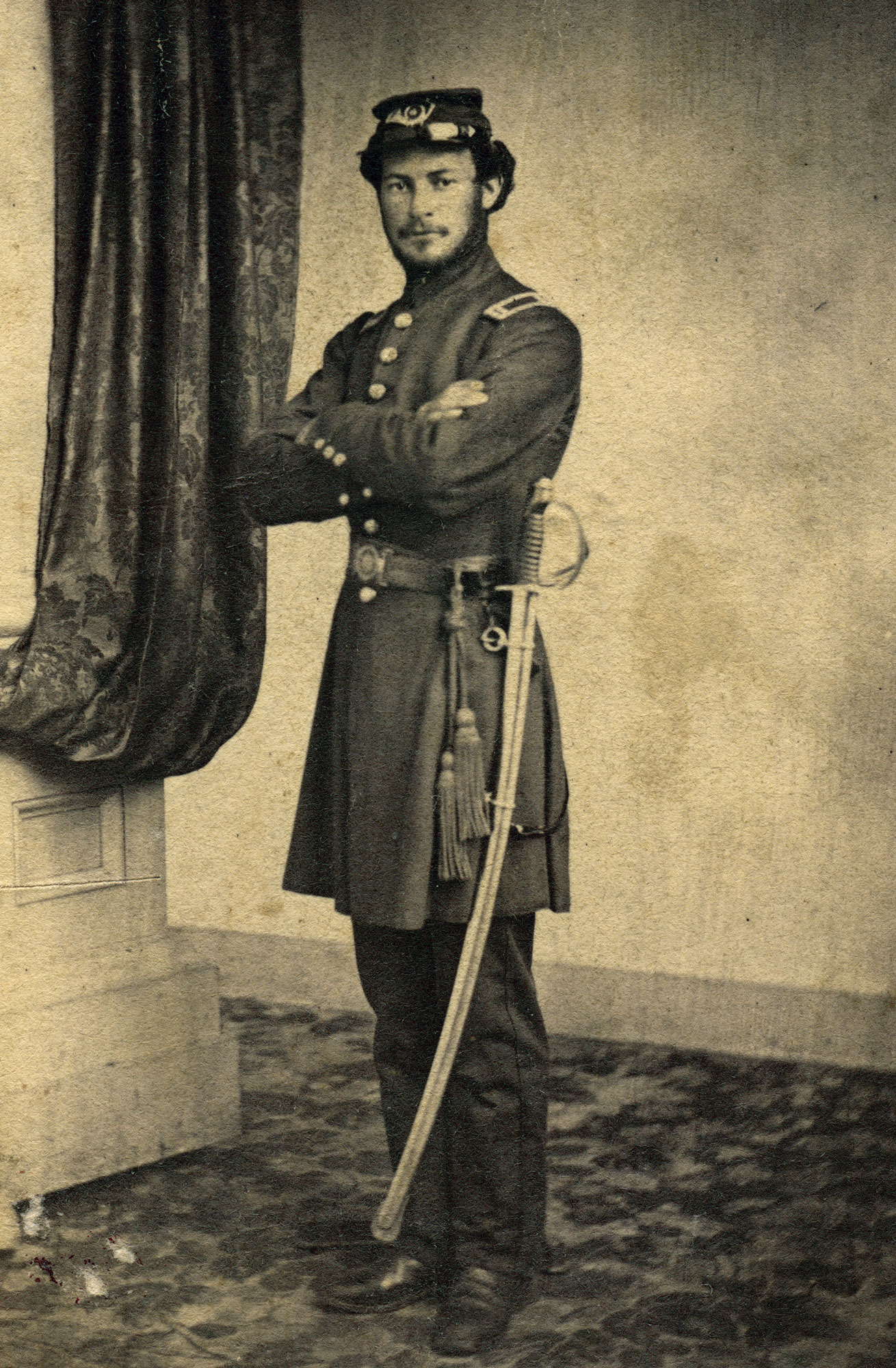 Portrait of Henry Chew, Captain, 12th New Jersey Infantry.