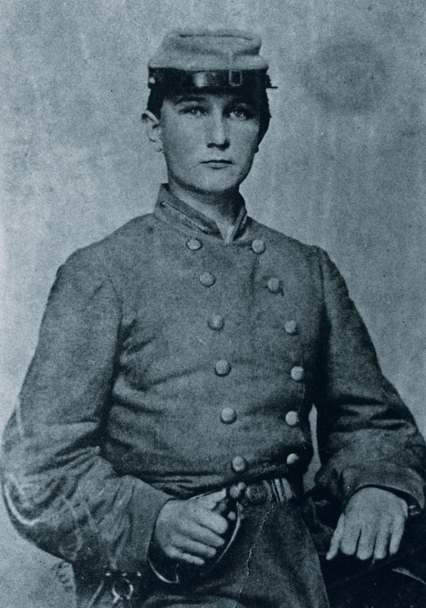 Portrait of George David Raysor, 2nd Lieutenant, 5th Florida Infantry.