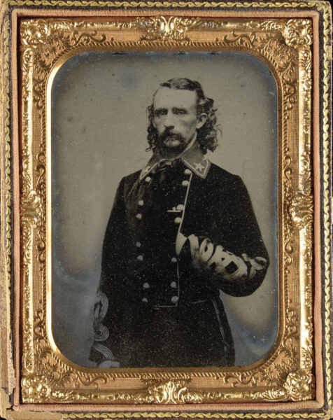 Wartime photo of General George Custer