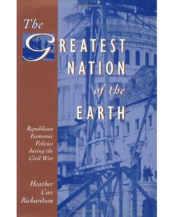 The Greatest Nation of the Earth book cover.