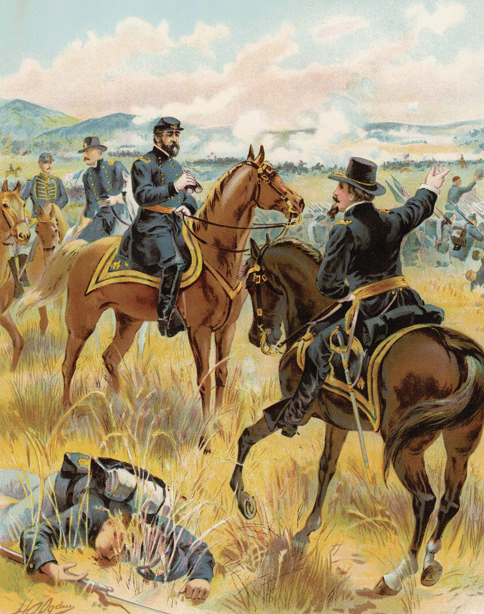 George G. Meade at Gettysburg.