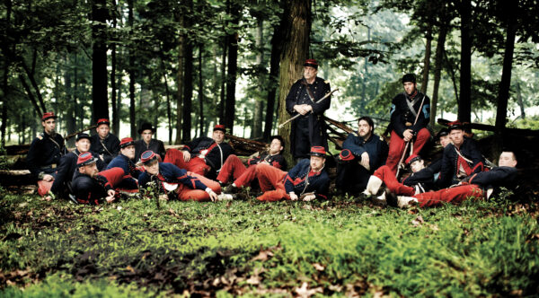 Gettysburg reenactors