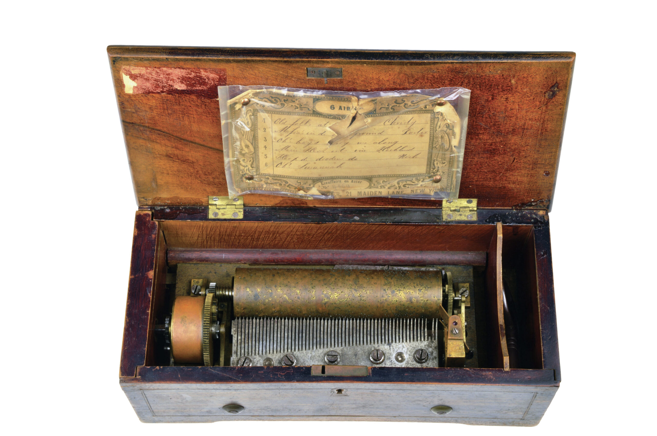 Civil War era music box
